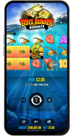Scatter symbols triggering free spins bonus round