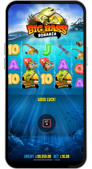 Big Bass demo scatter symbols triggering free spins