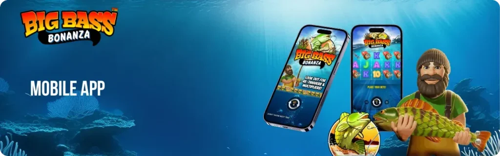 Big Bass Bonanza app gameplay screen with Australian flag overlay on mobile device